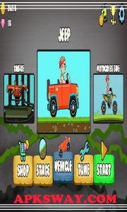 Hill Climb Racing Mod Apk With Unlimited Coins & Fuel |APKSWAY 1