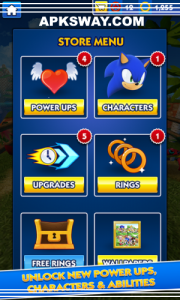 Sonic Dash Mod Apk For Android  Full Unlocked Version 2